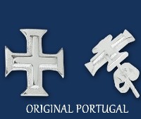 BOUCLES  D'OREILLES PORTUGAL CROIX