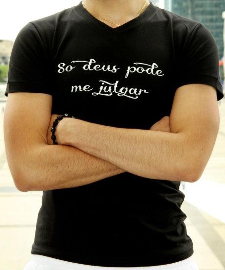 TEE-SHIRT PORTUGAL   so deus pode me julgar